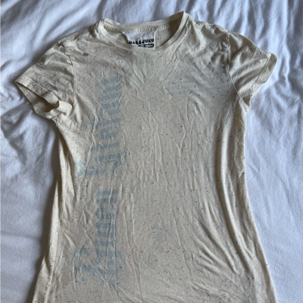 harakuju lovers gwen stefani vintage 2000s rare y2k aesthetic graphic tshirt top